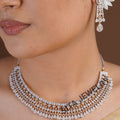 Sitamani Silver Necklace Set